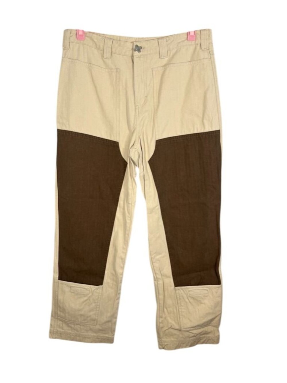 Neutral Carpenter Gorpcore Pant 30" Painter Utility Relaxed Wide Leg  Grunge 80s